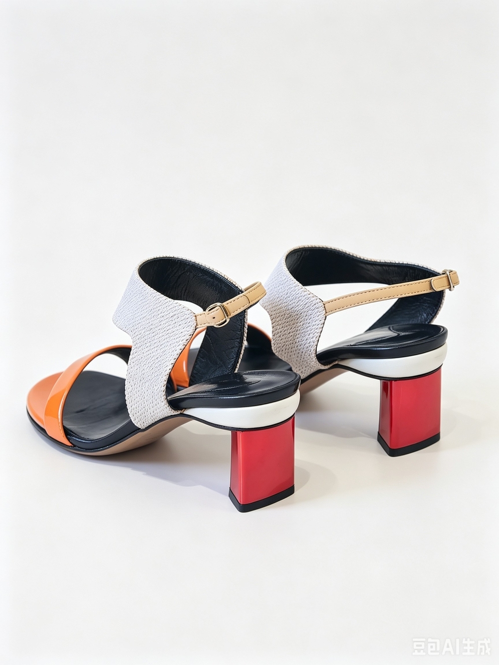Nicholas Kirkwood block heel sandals - Picture 7 of 12